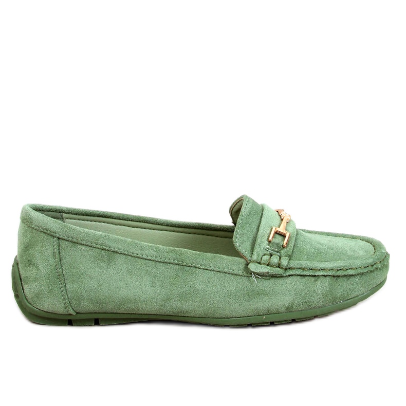 Mocasines mujer ante Sourd L.GREEN verde