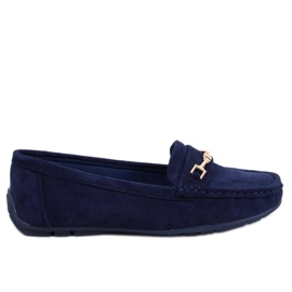 Mocasines mujer ante Sourd Navy azul