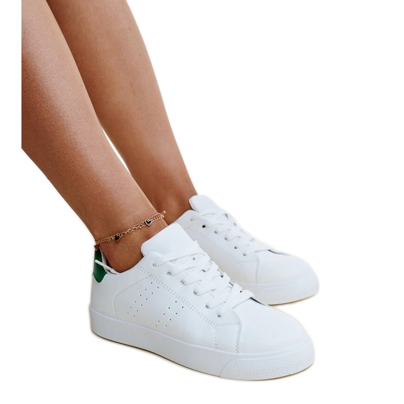 Zapatillas Akila blancas y verdes blanco