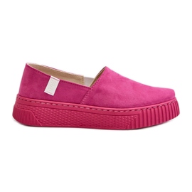 Big Star Zapatillas Mujer Plataforma NN276009 Memory Foam System Fucsia rosado