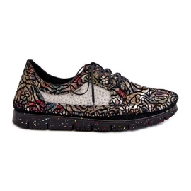 Zapatos Estampados de Mujer Maciejka 06347-01 Negro
