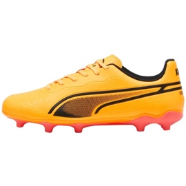 Zapatillas de fútbol Puma King Match FG/AG 107573 05 amarillo