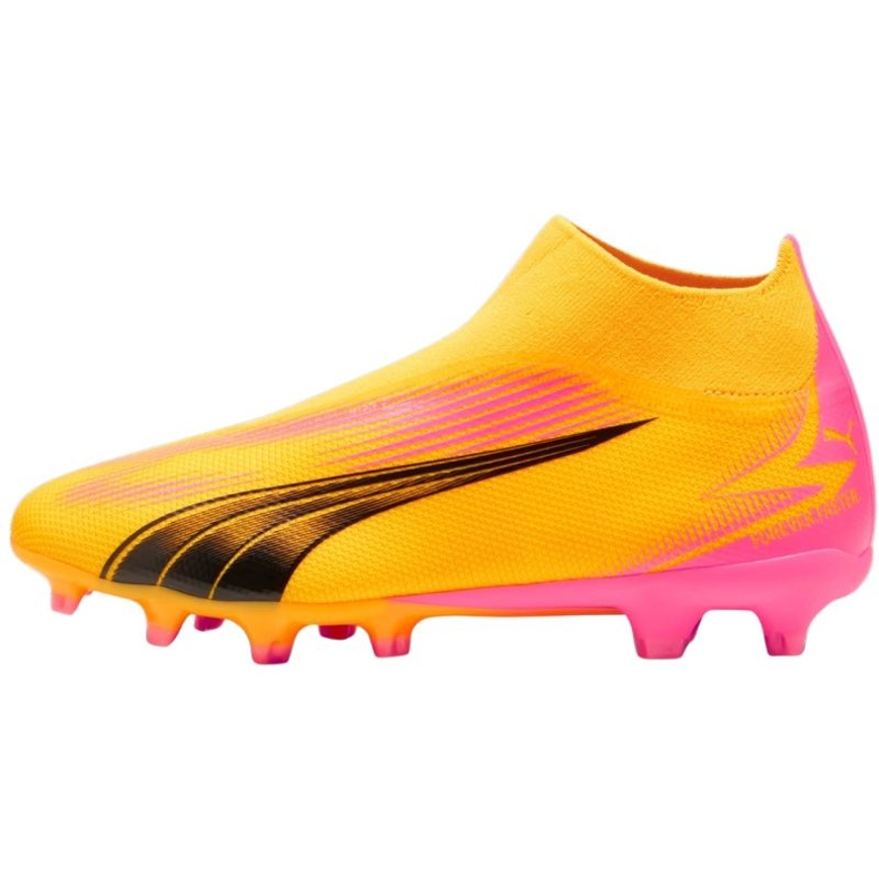 Zapatillas de fútbol Puma Ultra Match+ Ll FG/AG M 107759 03 amarillo