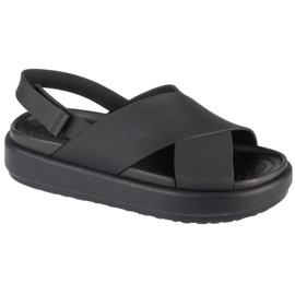 Sandalias Crocs Brooklyn Luxe Strap W 209407-060 negro Sandalias Crocs Brooklyn Luxe Strap W 209407-060 negro