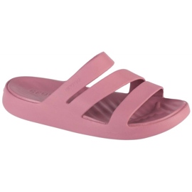 Chanclas Crocs Getaway Strappy Sandal W 209587-5PG rosado