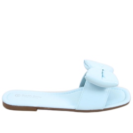 Babuchas Mili Azul con lazo