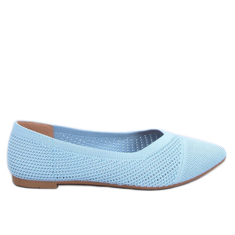 Bailarinas caladas almendra Sotty Azul