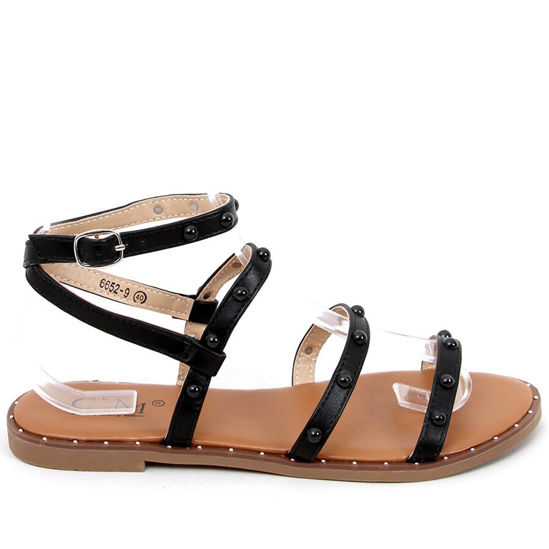 Sandalias gladiadoras Hazel Black negro