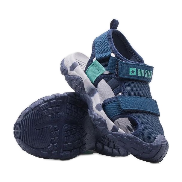 Sandalias Big Star NN374236 azul