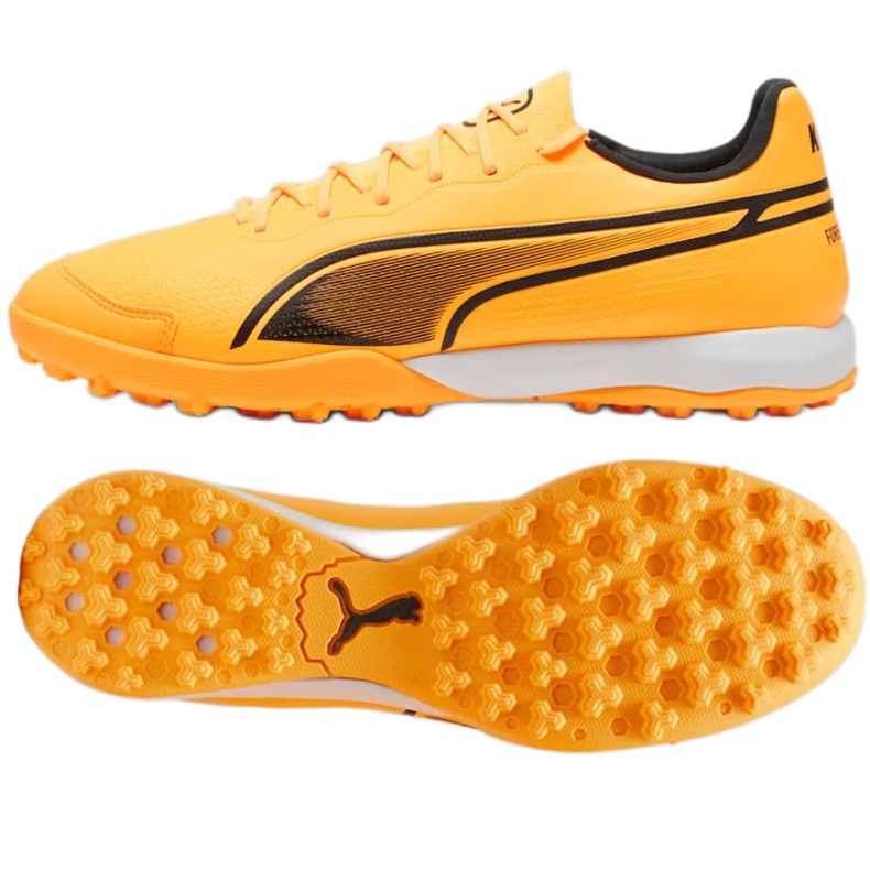 Zapatillas Puma King Pro Tt 107255 04 naranja