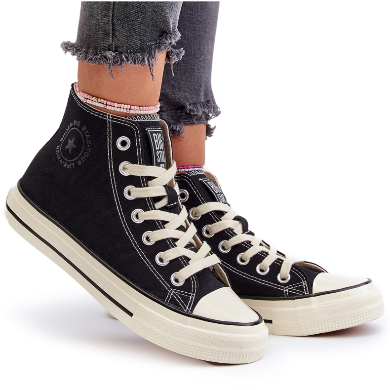Zapatillas Altas Mujer Big Star NN274283 Negro
