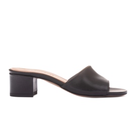 Marco Shoes Chanclas Puerto Rey negro