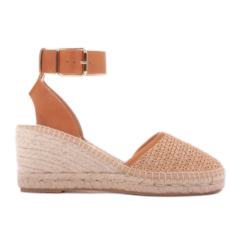Marco Shoes Alpargatas carboneras beige