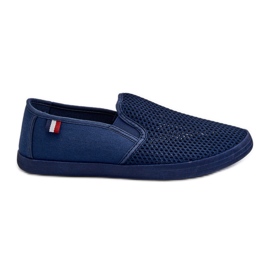 Zapatillas Deportivas Caladas para Hombre, Azul Marino Koboru