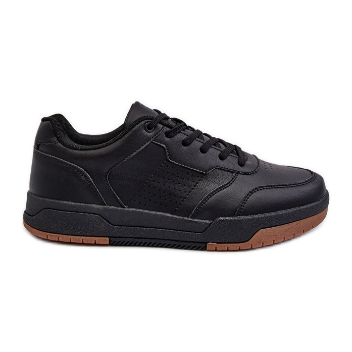 Zapatillas Deportivas para Hombre Fabricadas en Piel Ecológica Negro Radikalle Zapatillas Deportivas para Hombre Fabricadas en Piel Ecológica Negro Radikalle