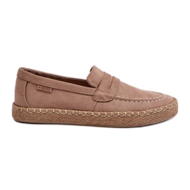 Alpargatas Hombre Ante Ecológico Big Star NN174049 Beige marrón