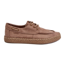 Alpargatas Con Cordones Hombre Big Star NN174054 Beige