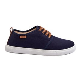 Zapatillas Hombre Big Star NN176002 Memory Foam System Azul Marino