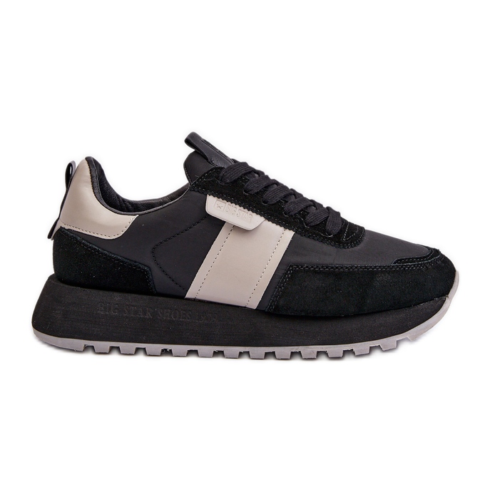 Zapatillas de Mujer con Plataforma Big Star NN274502 Memory Foam System Negro Zapatillas de Mujer con Plataforma Big Star NN274502 Memory Foam System Negro