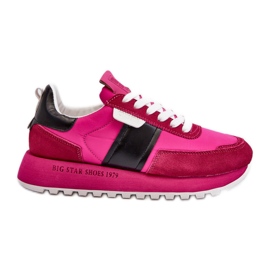 Zapatillas de Mujer con Plataforma Big Star NN274500 Memory Foam System Fucsia rosa