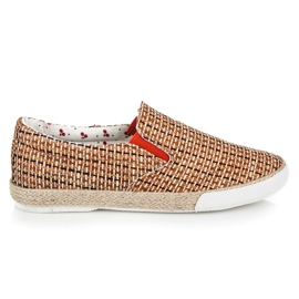Kylie Slip Ony trenzado multicolor