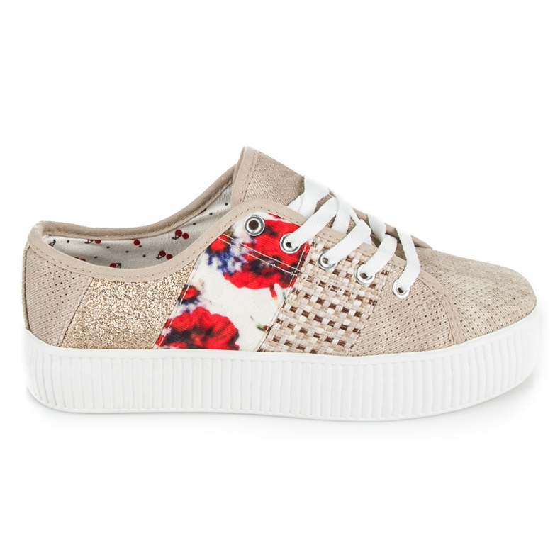 Kylie Zapatillas de mujer en la plataforma. marrón