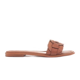 Marco Shoes Chanclas Ávilla marrón