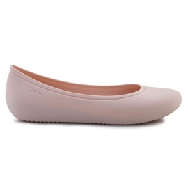 Zapatos Crocs Brooklyn Flat 209384-6UR rosa