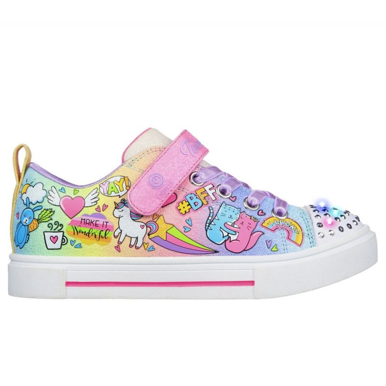Zapatos Skechers Bff Magic 314786L Mlt blanco