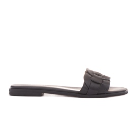 Marco Shoes Chanclas Ávilla negro