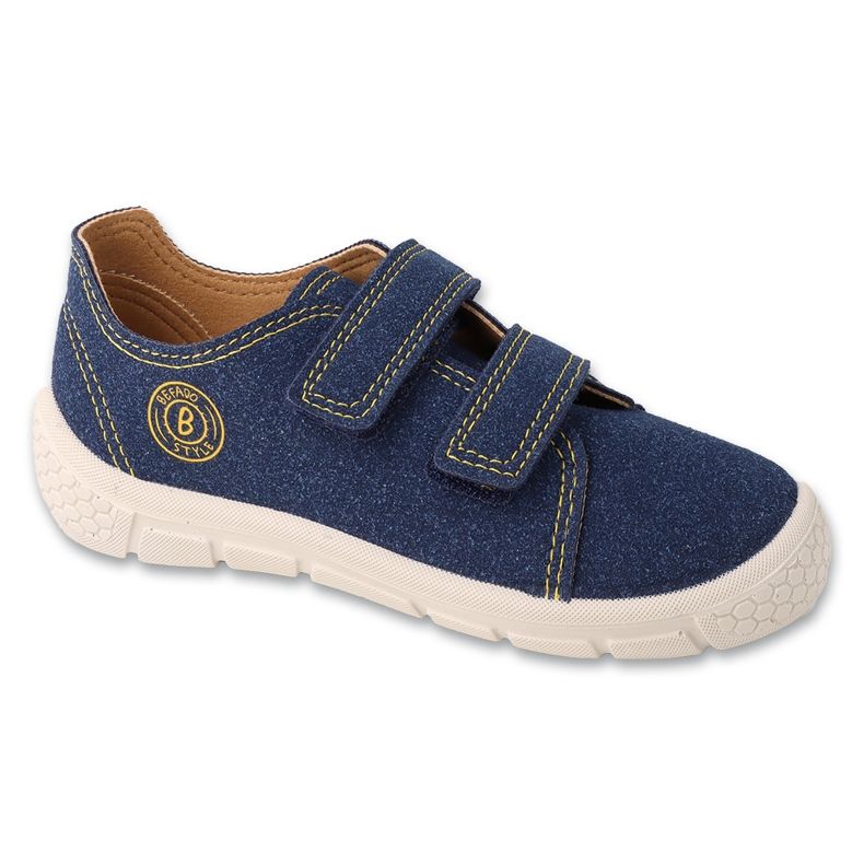 Inserción de piel deportiva infantil befado 909X006 azul marino