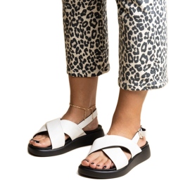 Sandalias con plataforma Burnet blancas blanco Sandalias con plataforma Burnet blancas blanco