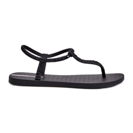 Sandalias Chanclas De Mujer Con Purpurina 26914 Ipanema Class Brilha Fem Negro