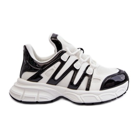Zapatillas Mujer Blancas y Negras Ahmani blanco