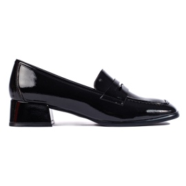 Mocasines de charol negros de Sergio Leone