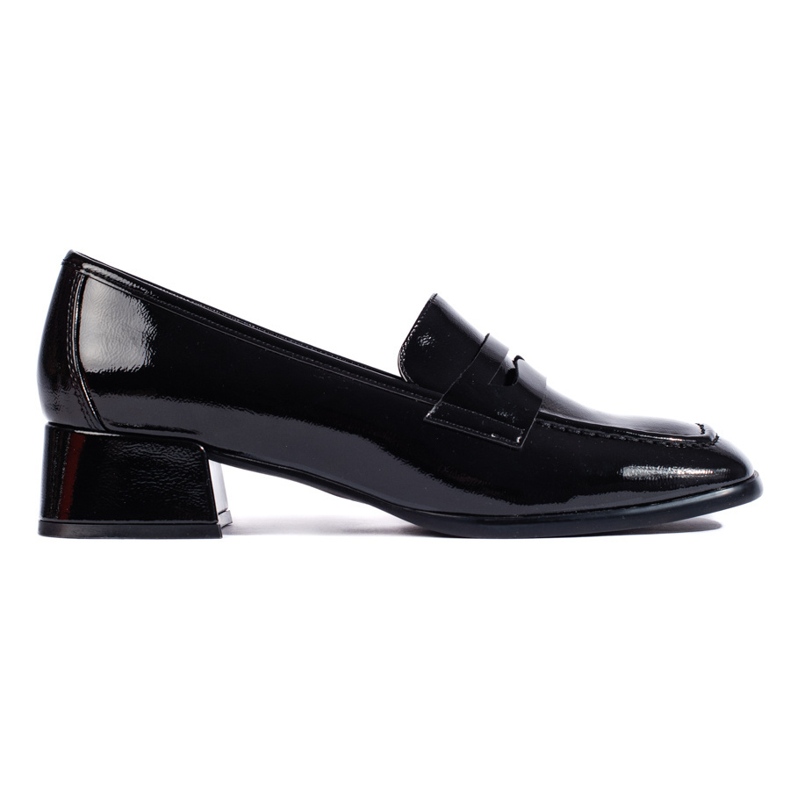 Mocasines de charol negros de Sergio Leone
