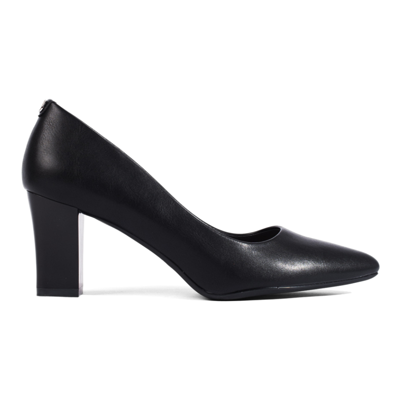 Zapatos de salón de tacón negros para mujer de Sergio Leone