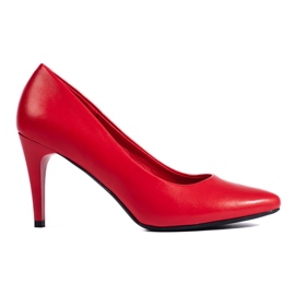 Zapatos de tacón de aguja rojos de Sergio Leone