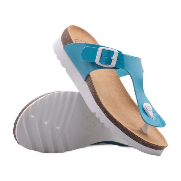 Chanclas Scholl Boa Visa F31247-1007 azul