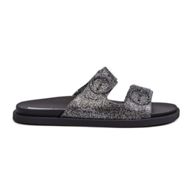 Chanclas Mujer Glitter Con Hebillas 83530 Ipanema Follow Fem Negro Chanclas Mujer Glitter Con Hebillas 83530 Ipanema Follow Fem Negro