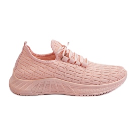 Zapatillas Deportivas Mujer Tejido Ligero Rosa Xalara rosado