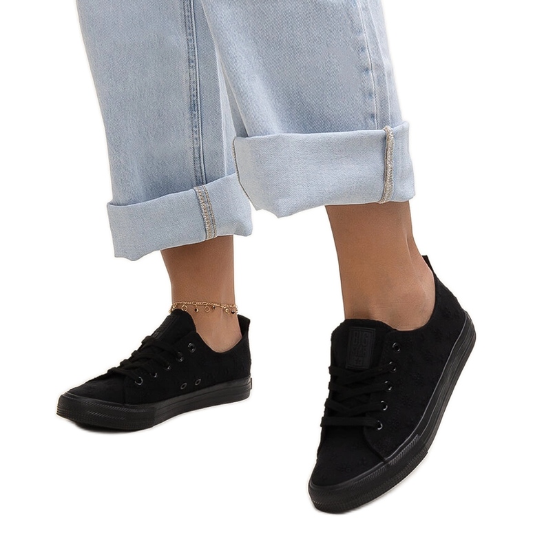 Deportivas de tejido negro Big Star LL274226