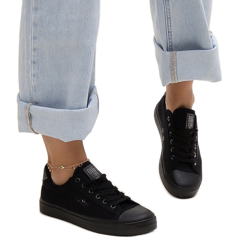 Deportivas de tejido negro Big Star LL274092