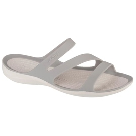 Crocs Swiftwater Sandalias W 203998-1FT chanclas gris