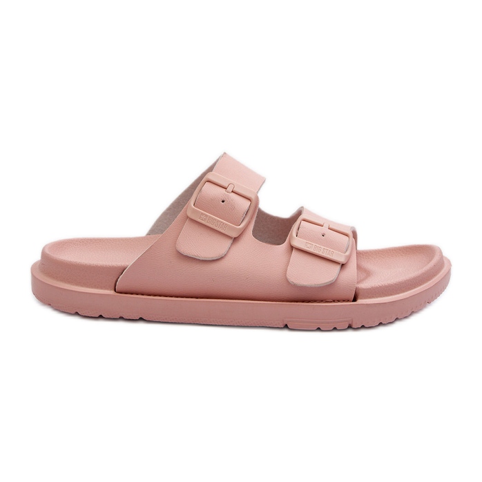 Chanclas Mujer Espuma Ligera Con Hebillas Big Star NN274A753 Rosa rosado