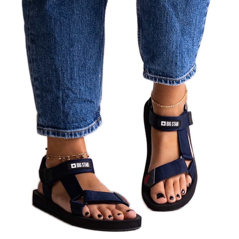 Sandalias sport azul marino Big Star DD274A283