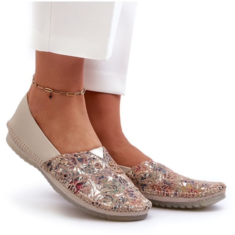 Bailarinas Mujer Piel Maciejka 1930B-04 Beige Bailarinas Mujer Piel Maciejka 1930B-04 Beige