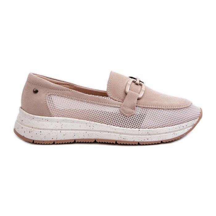 S.Barski Mocasines Mujer Ante D&A TW210 Beige S.Barski Mocasines Mujer Ante D&A TW210 Beige