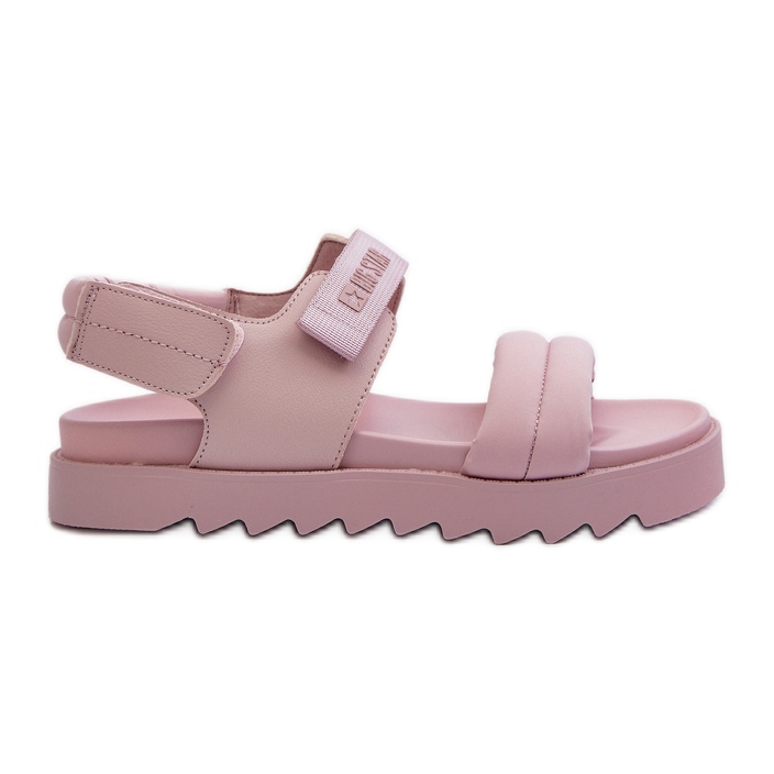 Sandalias Plataforma Mujer Big Star NN274753 Rosa rosado