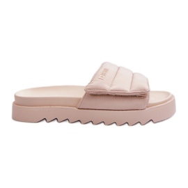 Chanclas Mujer Plataforma Big Star NN274773 Beige